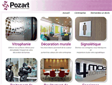 Tablet Screenshot of pozart.fr